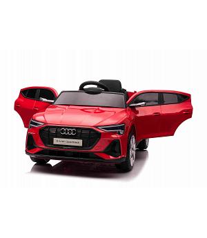 COCHE 12V AUDI E-TRON Sportback 12V, 4X4, PARA NIÑOS DE 1 A 5 AÑOS, ROJO - INDQA129-QLS-6688RED